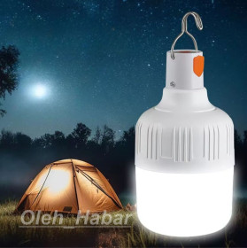Лампи, лампочки Лампы, лампочки ^/--/^ Акумуляторна LED лампа 30 /--/ W з USB зарядкою   (палаточна лампа, наметова лампа)   (1157) ^_^^^ Аккумуляторная LED лампа 60 /--/ W с USB зарядкой (палаточная лампа, палаточная лампа) (1157) - фото фото фото