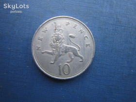 Єлизавета II (після ) Елизавета II (после ) ^/--/^ Монета 10 пенсів Великобританія 1968 фауна лев велика ^_^^^ Монета 10 пенсов Великобритания 1968 фауна лев велика - фото фото фото