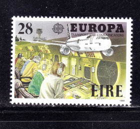 Транспорт Транспорт ^/--/^ Авиация . Ирландия 1988 г  MNH - ^_^^^ Ірландія 1988 MNH - фото фото фото