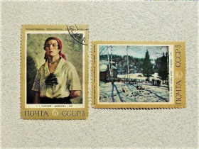 СРСР - СССР - ^/--/^ Серія поштових марок СССР 1972 рік ^_^^^ Почтовые марки СССР &amp;quot; Искусство &amp;quot; 1972 год - фото фото фото