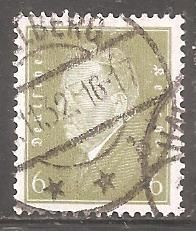 Веймарська республіка Веймарская республика ^/--/^ Германия    (Веймар) 1932 Mi.465 гаш. ^_^^^ Німеччина (Веймар) 1932 Mi.465 гаш. - фото фото фото