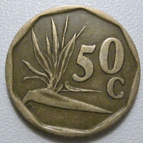 ПАР ЮАР ^/--/^ Південно-Африканська Республіка 50 центів 1994 року 41835 ^_^^^ Южно-Африканская Республика 50 центов 1994 года 41835 - фото фото фото