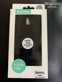 Чохли, бампера Чехлы, бампера ^/--/^ Чехол-накладка Colorway Glass Case для Samsung Galaxy J /--/ 610 J /--/ 6 Plus black ^_^^^ Colorway Glass Case для Samsung Galaxy J /--/ 610 J /--/ 6 Plus black - фото фото фото