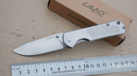Ножі, мультітули Ножи, мультитулы ^/--/^ Sanrenmu LAND 710, 8 /--/ Cr /--/ 13 /--/ MoV Satin, Stainless Steel, Outdoor, EDC, Frame Lock - фото фото фото