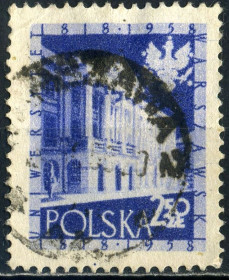 Архітектура Архитектура ^/--/^ Польша. Университет  (серия) 1958 г. ^_^^^ Польща. Університет (серія) 1958 - фото фото фото