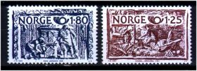 Скандинавія Скандинавия ^/--/^ ZM  Норвегия 1977 г   MNH - ^_^^^ ZM Норвегія 1977 MNH - фото фото фото