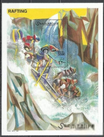 Сомалі Сомали ^/--/^ Сомали 2000 водный спорт рафтинг бл. ^_^^^ Сомалі 2000 водний спорт рафтинг бл. - фото фото фото