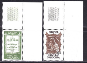 Малі Держави Європи Малые Государства Европы ^/--/^ Андорра   1985 г  MNH - EUROPA - ^_^^^ Андорра 1985 MNH - EUROPA - фото фото фото