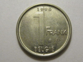 Бельгія Бельгия ^/--/^ Бельгия 1 франк 1995 года BELGI 3 /--/ П /--/ 665 ^_^^^ Бельгія 1 франк 1995 року BELGI 3 /--/ П /--/ 665 - фото фото фото