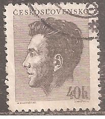 Чехословаччина Чехословакия ^/--/^ Чехословакия 1953 Sc.607 гаш. ^_^^^ Чехословаччина 1953 Sc.607 гаш. - фото фото фото