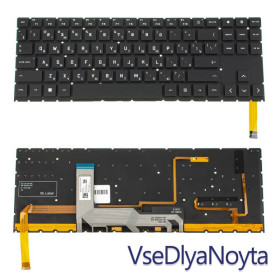 Клавіатури Клавиатуры ^/--/^ Клавиатура для ноутбука HP (Omen: 15-EK series ) rus, black, без фрейма, подсветка клавиш (RGB 4) (О ^_^^^ Клавіатура для ноутбука HP (Omen: 15-EK series) rus, black, без фрейму, підсвічування клавіш (RGB 4) - фото фото фото