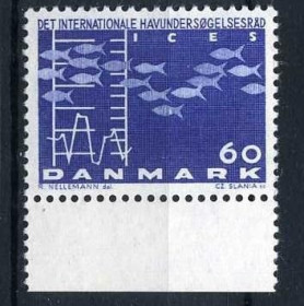 Інше Другое ^/--/^ Дания 1964 Фауна рыбы MNH ^_^^^ 1964 — Фауна риби MNH - фото фото фото