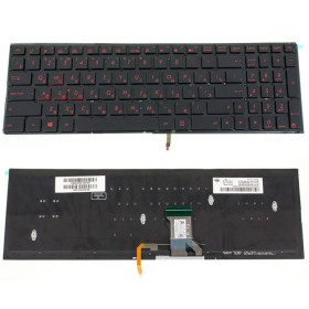 Клавіатури Клавиатуры ^/--/^ Клавиатура для ноутбука ASUS (G /--/ 501, N /--/ 501) rus, black, без фрейма, подсветка клавиш ^_^^^ Клавіатура для ноутбука ASUS (G /--/ 501, N /--/ 501) rus, black, без фрейму, підсвічування клавіш - фото фото фото
