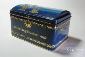 Кухонне начиння, посуд, столове срібло Кухонная утварь, посуда, столовое серебро ^/--/^ Коробка Коробочка сундучок айзербайджанский чай 50-е годы СССР Изумительное состояние! ^_^^^ Коробка скринька айзербайджанський чай 50-і роки СРСР Дивовижний стан! - фото фото фото