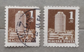 Архітектура Архитектура ^/--/^ Венгрия 1969 г - Почта и телекоммуникации ^_^^^ Угорщина 1969 р - Пошта і телекомунікації - фото фото фото