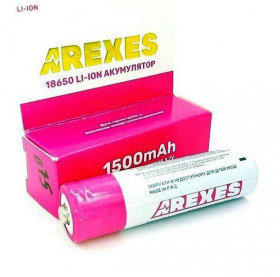 Ліхтарі, ліхтарики Фонари, фонарики ^/--/^ Аккумулятор Arexes 18650 Li-Ion 1500 mAh, 3.7 /--/ v ^_^^^ Акумулятор Arexes 18650 Li-Ion 1500 mAh, 3.7 /--/ v - фото фото фото