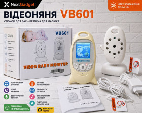 Камери відеоспостереження Камеры видеонаблюдения ^/--/^ Відеоняня VB /--/ 601 2.4 /--/ GHz з кольоровим дисплеєм, нічним баченням, двостороннім зв&amp;apos;язком, датчиком температури ^_^^^ Видеоняня VB /--/ 601 2. 4 /--/ GHz с цветным дисплеем, ночным видением, двусторонней связью, датчиком температуры - фото фото фото