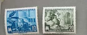 НДР, ФРН ГДР, ФРГ ^/--/^ ГДР Ярмарка 1955 ^_^^^ НДР Ярмарок 1955 - фото фото фото
