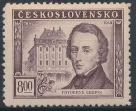 Інше Другое ^/--/^ Чехословакия Шопен музыка 1949 ^_^^^ Чехословаччина Шопен музика 1949 - фото фото фото