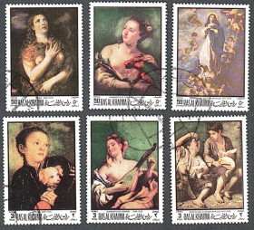 Мистецтво Искусство ^/--/^ Рас-Аль-Хайма  (1970) Картины известных мастеров. Живопись ^_^^^ Рас-Аль-Хайма (1970) Картини відомих майстрів. Живопис - фото фото фото