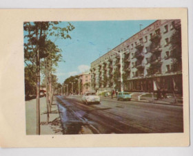 СРСР СССР ^/--/^ ХМЕЛЬНИЦЬКИЙ - ХМЕЛЬНИЦКИЙ  УЛИЦА ФРУНЗЕ  1967 г.  ^_^^^ Хмельницький - Хмельницький вулиця Фрунзе 1967 р. - фото фото фото