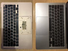 Клавіатури Клавиатуры ^/--/^ Топкейс Space Grey /Gold       (с клавиатурой в сборе) для MacBook Air Retina 13 2020 /--/ г.       ( A /--/ 2179 ) Американская US/Европейская ^_^^^ Топкейс Space Grey /Gold (з клавіатурою в зборі) для MacBook Air Retina 13 2020 /--/ р. (A /--/ 2179) Американська US/Європейська - фото фото фото