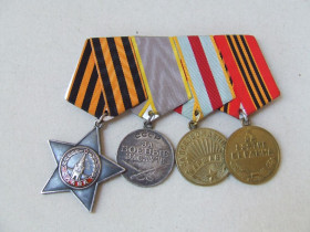СРСР СССР ^/--/^ Орден Слави 3 ст. № 179423.медалі БЗ № 2240107 Варшава і Берлін в патині і збір рідний. ^_^^^ Орден Славы 3 ст. No 179423.медали БЗ No 2240107 Варшава и Берлин в патине и сбор родной. - фото фото фото