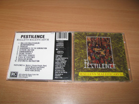 Музичні диски Музыкальные диски ^/--/^ PESTILENCE - Malleus Maleficarum   (1988 Roadracer USA) ^_^^^ Malleus Maleficarum (1988 Roadracer USA) - фото фото фото
