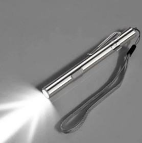 Ліхтарі, ліхтарики Фонари, фонарики ^/--/^ Мини-фонарик-ручка Micro-USB перезаряжаемый светодиодный, НОВЫЙ ^_^^^ Міні-фонарик-ручка Micro-USB перезаряджається світлодіодний, новий - фото фото фото