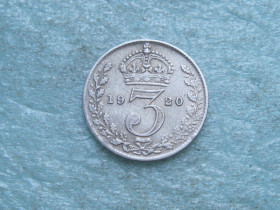 Георг VI (-) Георг VI (-) ^/--/^ Великобритания. 3 пенса 1920 г. Георг V. .Оригинал. Сохран. 0.9250 Silver (5) ^_^^^ Велика Британія. 3 пенса 1920 Георг V. .Оригінал. Збереження. 0.9250 Silver (5) - фото фото фото