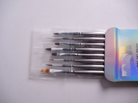 Кисті Кисти ^/--/^ Кисть Aokitec для нарощування нігтів Acrigel, Builder Gel Brush Pen Punctuation Line for Nail Salon, Home, Manicure, DIY, 8 шт. ^_^^^ Кисть Aokitec для наращивания ногтей Acrigel, Builder Gel Brush Pen Punctuation Line for Nail Salon, Home, Manicure, DIY, 8 шт. - фото фото фото