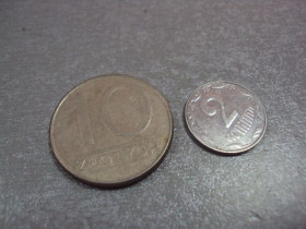 - року - года ^/--/^ монета польша 10 злотых 1988 №9779 ^_^^^ монета польща 10 злотих 1988 No /--/ 9779 - фото фото фото