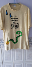 Футболки, майки Футболки, майки ^/--/^ Футболка &amp;quot;Zara&amp;quot;  (100% cotton, L, Portugal) б/у ^_^^^ Футболка &amp;quot;Zara&amp;quot; (100% cotton, L, Portugal) б/у - фото фото фото