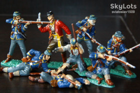 Фігурки, солдатики Фигурки, солдатики ^/--/^ пехотинцы США Classic Toy Soldiers 54-60 /--/ мм цветные ^_^^^ піхотинці США Classic Toy Soldiers 54-60 мм кольорові - фото фото фото
