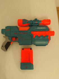 Іграшкову зброя, рації Игрушечное оружие, рации ^/--/^ Бластер Nerf Elite 2.0 Phoenix CS-6 ^_^^^ Бластер Nerf Elite 2. 0 Phoenix CS-6 - фото фото фото