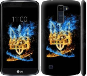 Чохли, бампера Чехлы, бампера ^/--/^ Чехол на LG K /--/ 10 / K /--/ 410 Герб 1635 /--/ m-349 - фото фото фото