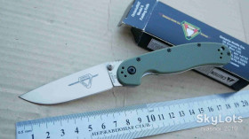 Ножі, мультітули Ножи, мультитулы ^/--/^ Ontario Rat Model II mini, D /--/ 2 Satin, Nylon Green, Outdoor, Tactical, EDC, Liner Lock ^_^^^ Ontario Rat Model II mini, D /--/ 2 Satin, Нейлон Green, Outdoor, Tactical, EDC, Liner Lock - фото фото фото