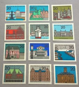 Архітектура Архитектура ^/--/^ Германия ФРГ Архитектура 1963 ^_^^^ Німеччина ФРН Архітектура 1963 - фото фото фото