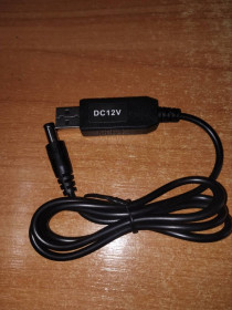 Кабелі Кабели ^/--/^ Повышающий кабель 5 Вольт USB на 12 Вольт ^_^^^ Підвищуючий кабель 5 Вольт USB на 12 Вольт - фото фото фото