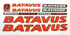 Інше Другое ^/--/^ Наклейка Batavus на раму велосипеда, червоний (NAK /--/ 042) ^_^^^ Наклейка Batavus на раму велосипеда, красный (NAK /--/ 042) - фото фото фото