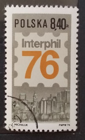 Польща Польша ^/--/^ Польша 1976 г - Международная филателистическая выставка Interphil &amp;apos;76 в Филадельфии ^_^^^ Польща 1976 р. - Міжнародна філателістична виставка Interphil &amp;apos;76 у Філадельфії - фото фото фото