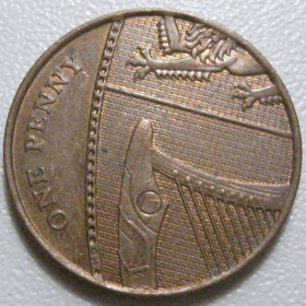 Єлизавета II (після ) Елизавета II (после ) ^/--/^ Велика Британія 1 пенні 2009 року 43237 ^_^^^ Великобритания 1 пенни 2009 года 43237 - фото фото фото