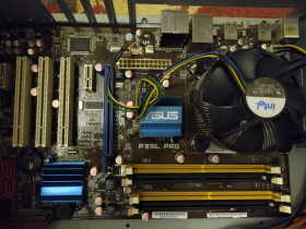 Материнські плати Материнские платы ^/--/^ Материнська плата ASUS P /--/ 5 /--/ QL PRO S /--/ 775 + Процесор XEON E /--/ 5335 + охолодження ^_^^^ Материнская плата ASUS P /--/ 5 /--/ QL PRO S /--/ 775 + Процессор XEON E /--/ 5335 - фото фото фото