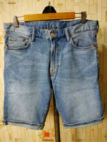 Шорти Шорты ^/--/^ Шорти чоловічі стрейчеві сині SLIM FIT SHORTS р-р 32 ^_^^^ Шорты мужские стрейчевые синие SLIM FIT SHORTS р-р 32 - фото фото фото