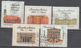НДР, ФРН ГДР, ФРГ ^/--/^ Германия Німеччина ГДР 1971 архитектура полная серия ^_^^^ Германия ГДР 1971 архитектура полная серия - фото фото фото