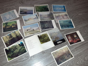 СРСР СССР ^/--/^ Набор Открыток Николай Романдин 15 /--/ штук СССР 1987 /--/ г. ^_^^^ Набір листівок Микола Романдін 15 /--/ штук СРСР 1987 /--/ р. - фото фото фото