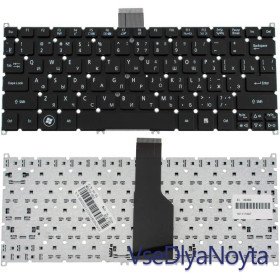 Клавіатури Клавиатуры ^/--/^ Клавиатура для ноутбука ACER (AS: S /--/ 3, S /--/ 5, V /--/ 5, One: 756, TM: B /--/ 1) rus, black, без фрейма ^_^^^ Клавіатура для ноутбука ACER (AS: S /--/ 3, S /--/ 5, V /--/ 5, One: 756, TM: B /--/ 1) rus, black, без фрейму - фото фото фото