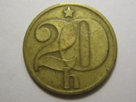 Чехословаччина Чехословакия ^/--/^ Чехословакия 20 геллеров 1978 года 37427 ^_^^^ Чехословаччина 20 геллерів 1978 року 37427 - фото фото фото