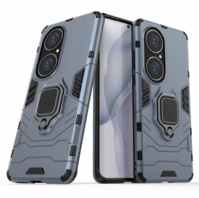Чохли, бампера Чехлы, бампера ^/--/^ Чохол Fiji Ring для Huawei P /--/ 50 Pro броньований бампер з кільцем підставкою темно-синій ^_^^^ Чехол Fiji Ring для Huawei P /--/ 50 Pro бронирован бампер с кольцом подставкой темно-синий - фото фото фото