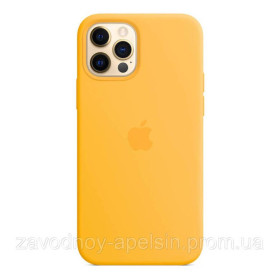 Чохли, бампера Чехлы, бампера ^/--/^ IPhone 12 12 /--/ pro Чохол Silicone Case + MagSafe (sun flower) - фото фото фото